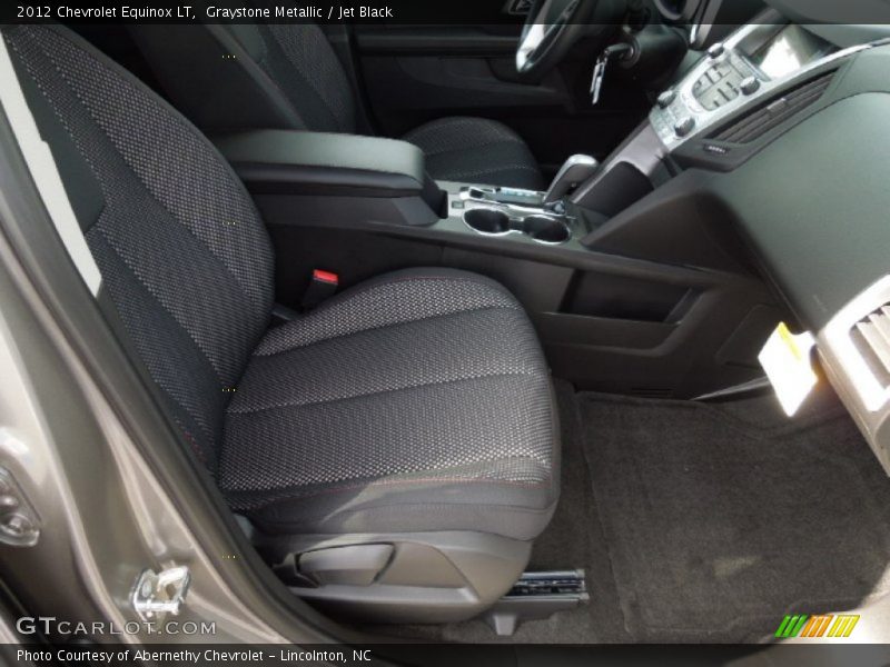 Graystone Metallic / Jet Black 2012 Chevrolet Equinox LT