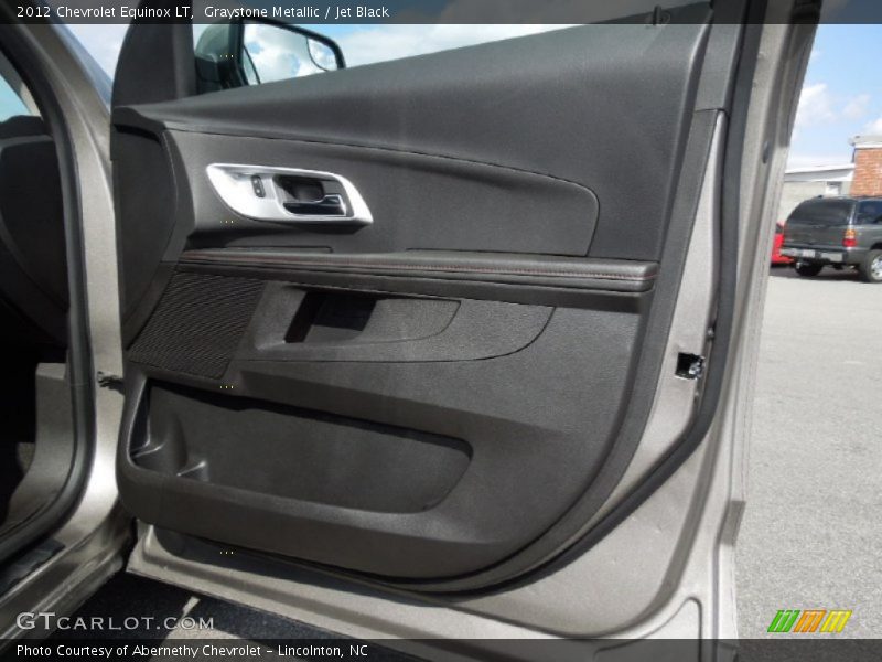 Graystone Metallic / Jet Black 2012 Chevrolet Equinox LT