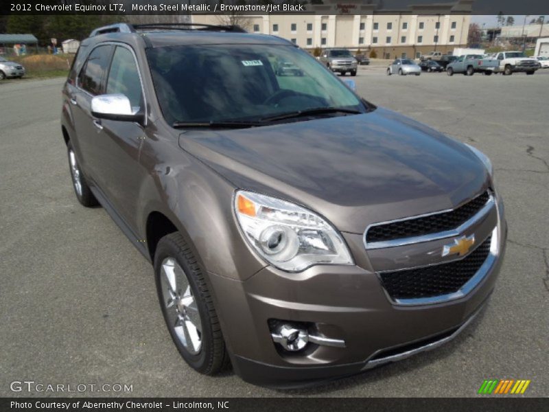 Mocha Steel Metallic / Brownstone/Jet Black 2012 Chevrolet Equinox LTZ