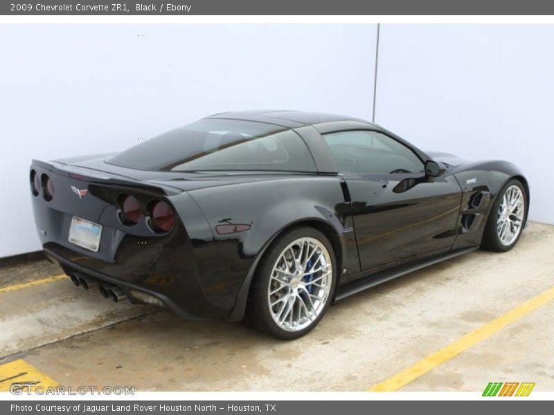 Black / Ebony 2009 Chevrolet Corvette ZR1