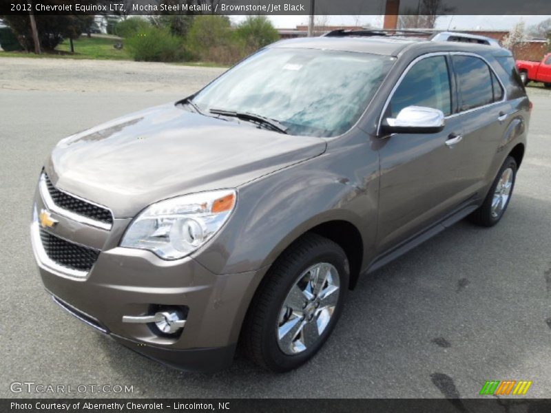 Mocha Steel Metallic / Brownstone/Jet Black 2012 Chevrolet Equinox LTZ