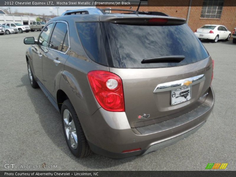 Mocha Steel Metallic / Brownstone/Jet Black 2012 Chevrolet Equinox LTZ