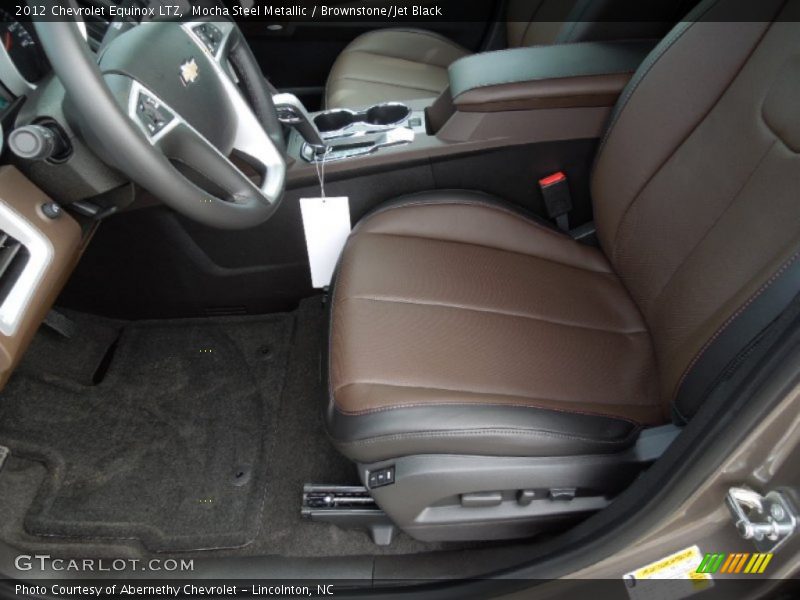 Mocha Steel Metallic / Brownstone/Jet Black 2012 Chevrolet Equinox LTZ