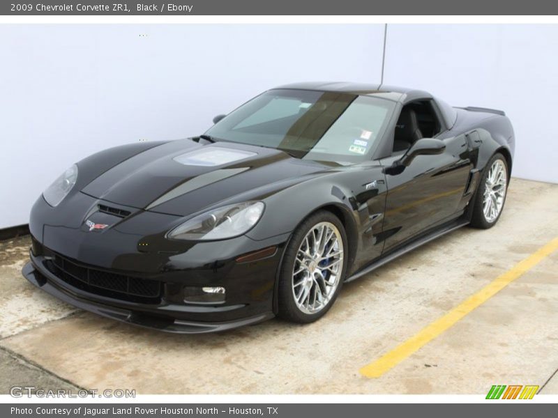 Front 3/4 View of 2009 Corvette ZR1