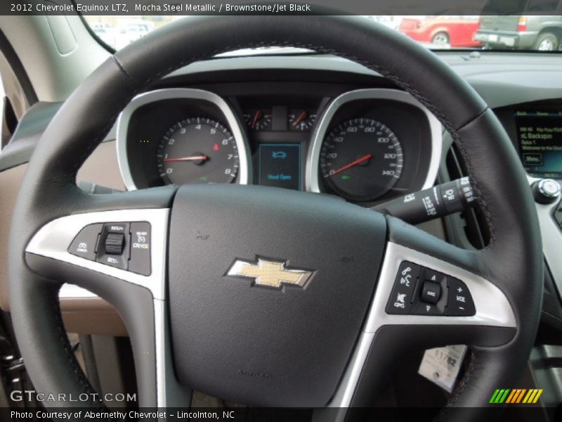 Mocha Steel Metallic / Brownstone/Jet Black 2012 Chevrolet Equinox LTZ