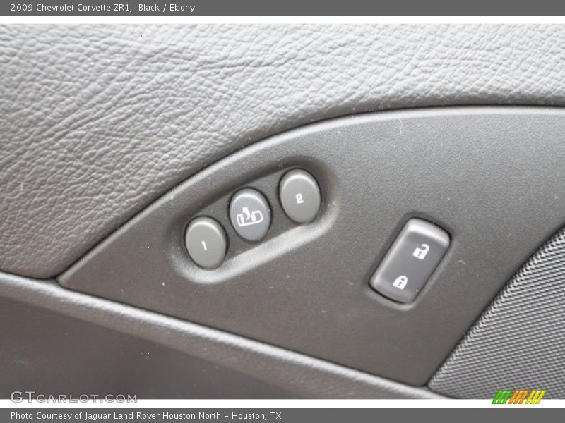 Controls of 2009 Corvette ZR1