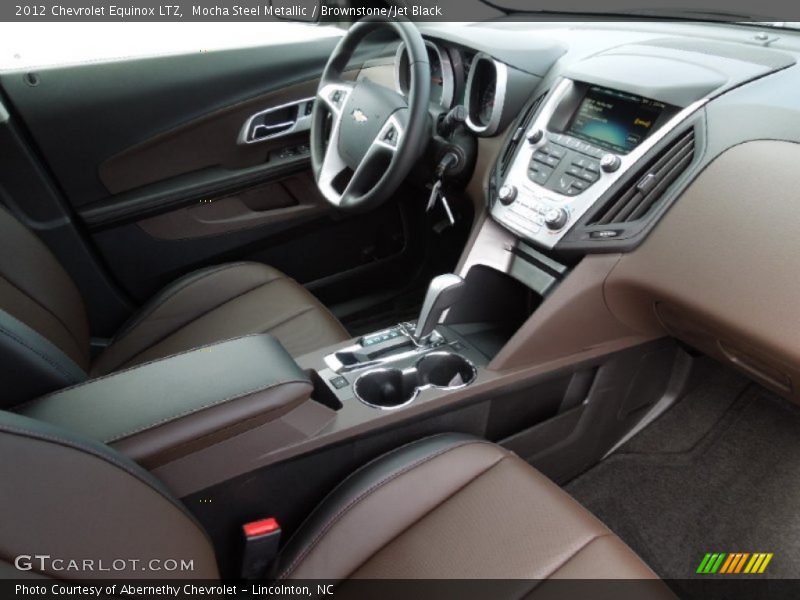 Mocha Steel Metallic / Brownstone/Jet Black 2012 Chevrolet Equinox LTZ