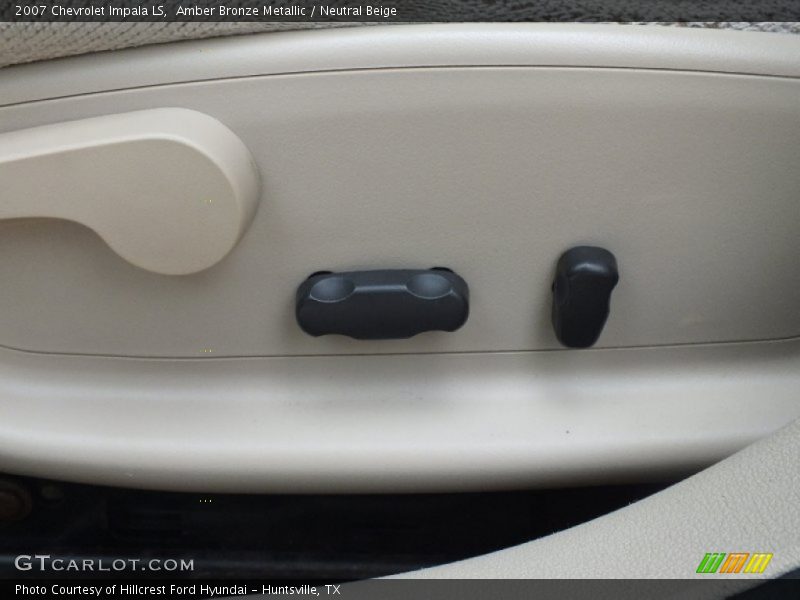 Amber Bronze Metallic / Neutral Beige 2007 Chevrolet Impala LS