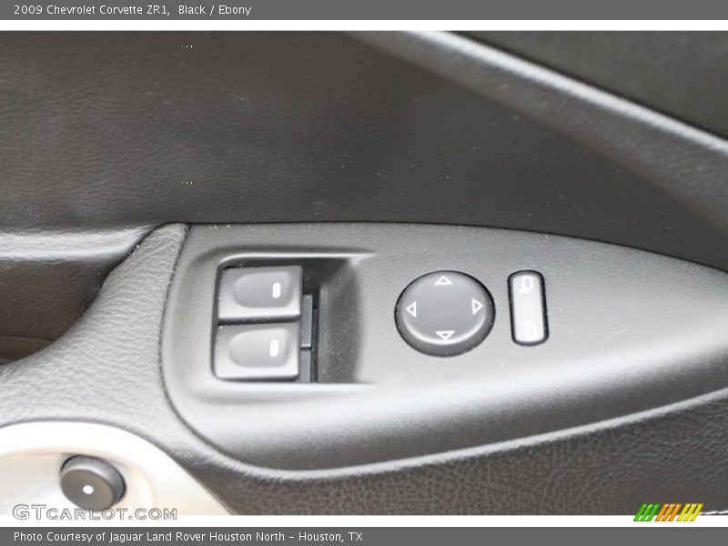 Controls of 2009 Corvette ZR1