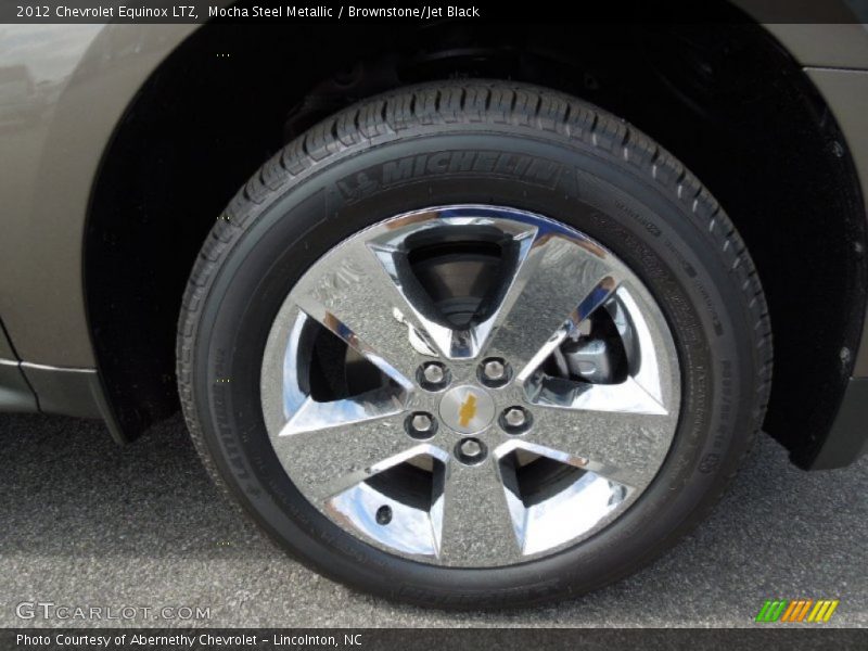 Mocha Steel Metallic / Brownstone/Jet Black 2012 Chevrolet Equinox LTZ