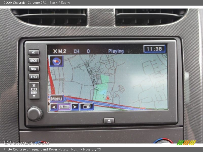 Navigation of 2009 Corvette ZR1