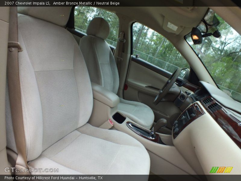 Amber Bronze Metallic / Neutral Beige 2007 Chevrolet Impala LS