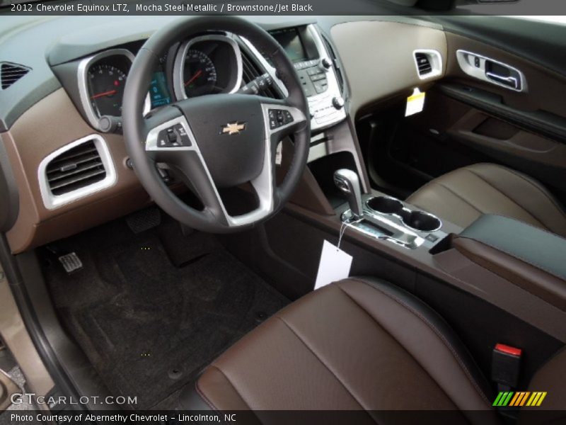 Mocha Steel Metallic / Brownstone/Jet Black 2012 Chevrolet Equinox LTZ