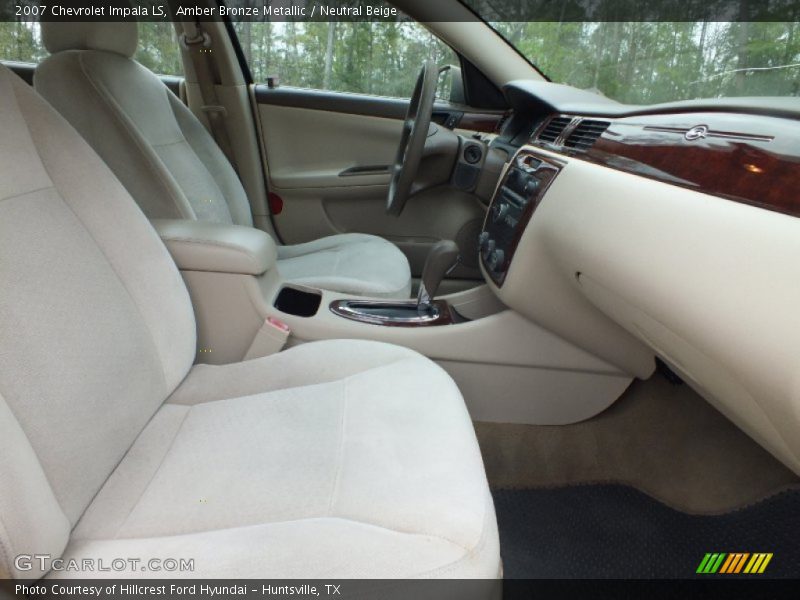 Amber Bronze Metallic / Neutral Beige 2007 Chevrolet Impala LS