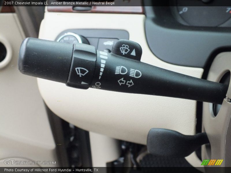 Amber Bronze Metallic / Neutral Beige 2007 Chevrolet Impala LS