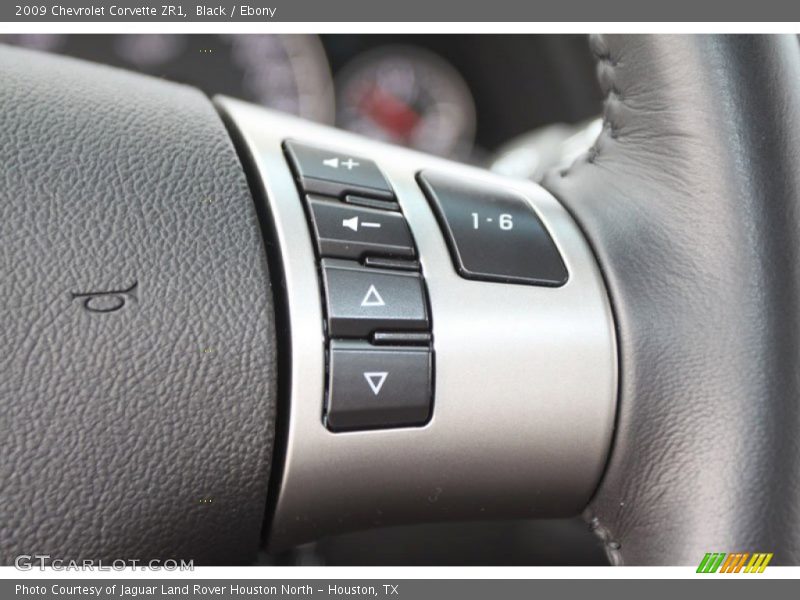 Controls of 2009 Corvette ZR1