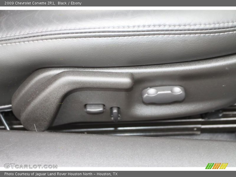 Controls of 2009 Corvette ZR1