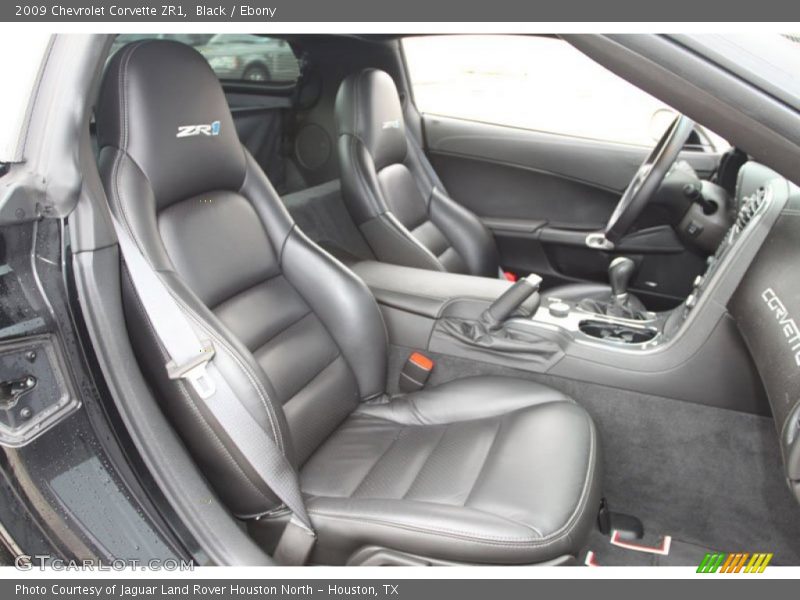  2009 Corvette ZR1 Ebony Interior