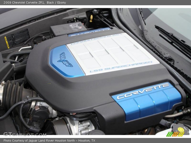  2009 Corvette ZR1 Engine - 6.2 Liter Supercharged OHV 16-Valve LS9 V8