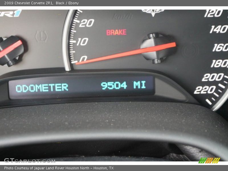 Black / Ebony 2009 Chevrolet Corvette ZR1