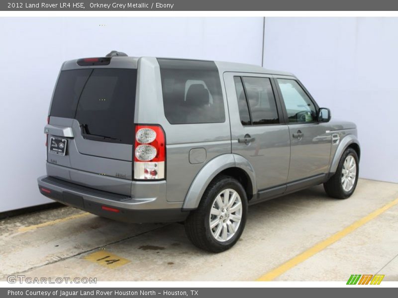 Orkney Grey Metallic / Ebony 2012 Land Rover LR4 HSE