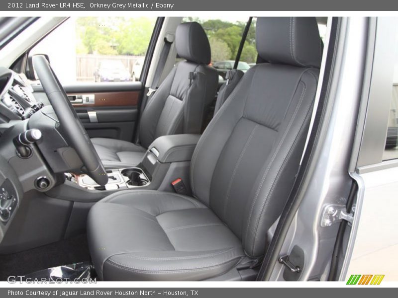 Orkney Grey Metallic / Ebony 2012 Land Rover LR4 HSE