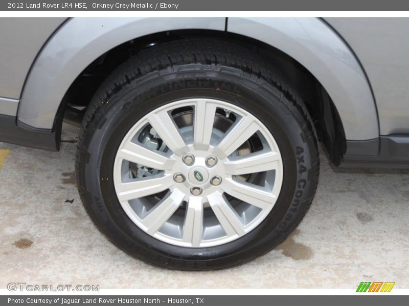 Orkney Grey Metallic / Ebony 2012 Land Rover LR4 HSE