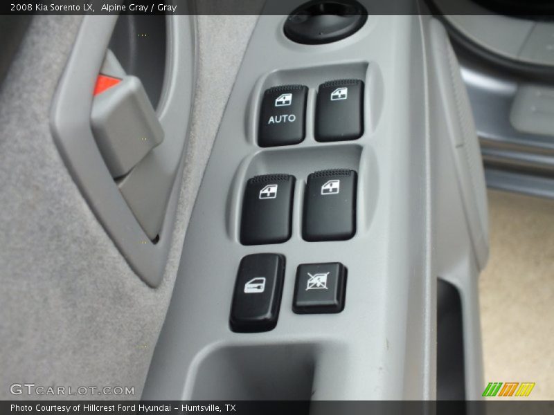 Alpine Gray / Gray 2008 Kia Sorento LX
