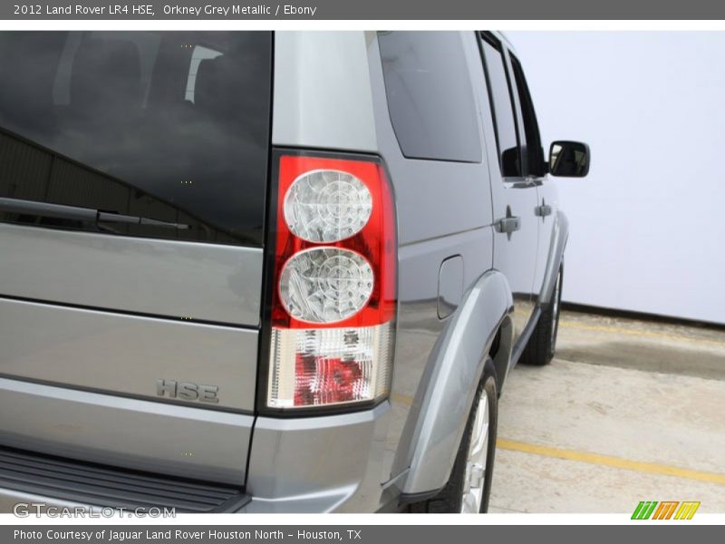 Orkney Grey Metallic / Ebony 2012 Land Rover LR4 HSE