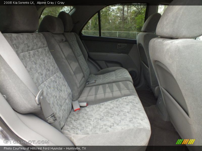 Alpine Gray / Gray 2008 Kia Sorento LX