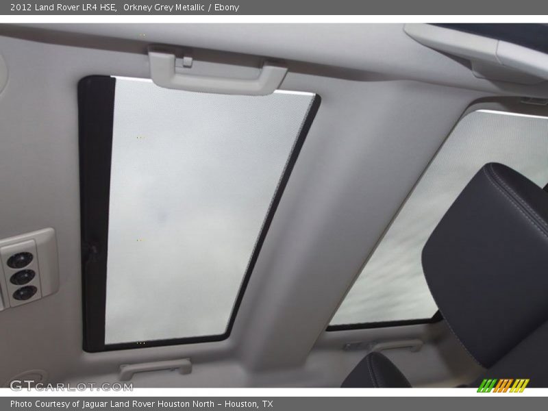 Orkney Grey Metallic / Ebony 2012 Land Rover LR4 HSE