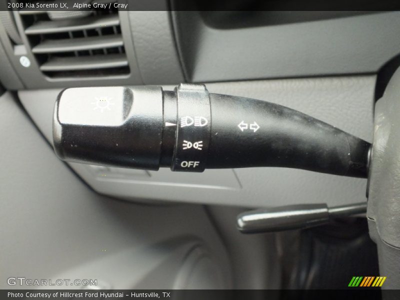 Alpine Gray / Gray 2008 Kia Sorento LX