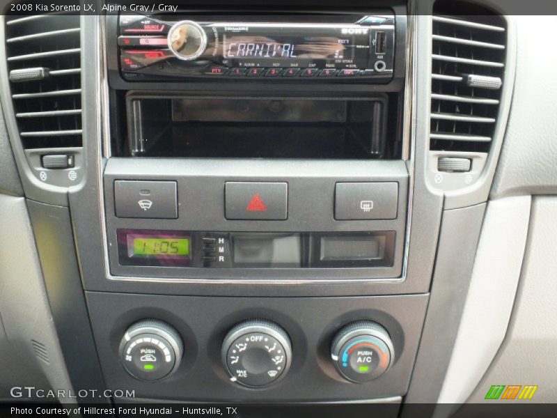 Alpine Gray / Gray 2008 Kia Sorento LX