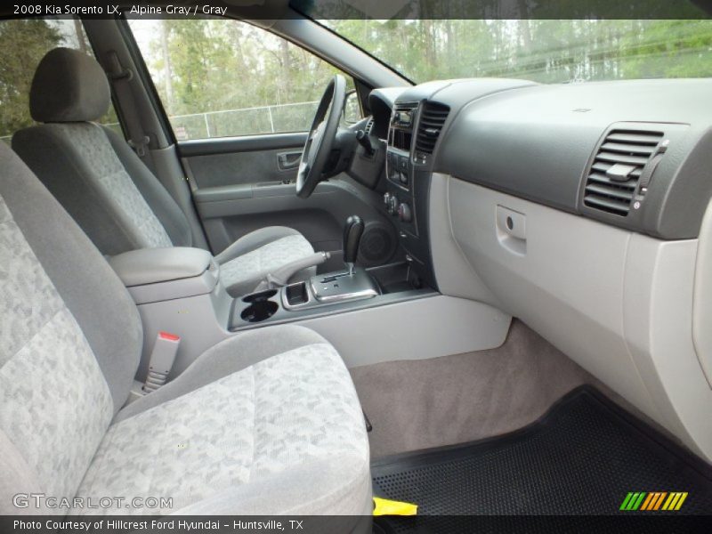 Alpine Gray / Gray 2008 Kia Sorento LX