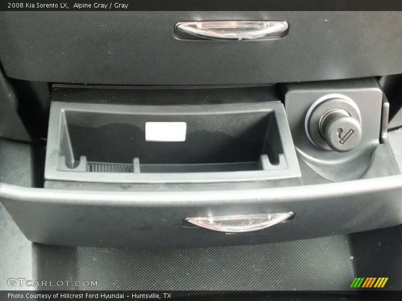 Alpine Gray / Gray 2008 Kia Sorento LX