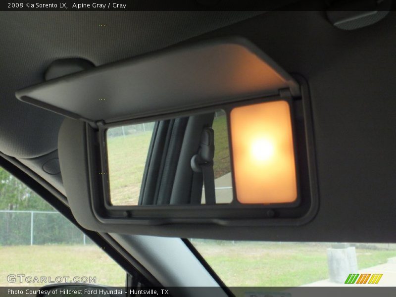 Alpine Gray / Gray 2008 Kia Sorento LX