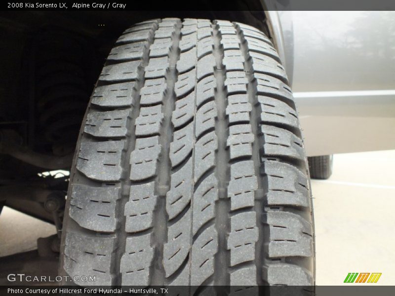 Alpine Gray / Gray 2008 Kia Sorento LX