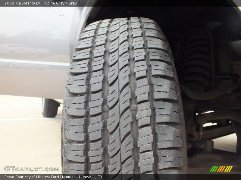 Alpine Gray / Gray 2008 Kia Sorento LX
