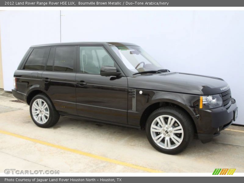 Bournville Brown Metallic / Duo-Tone Arabica/Ivory 2012 Land Rover Range Rover HSE LUX