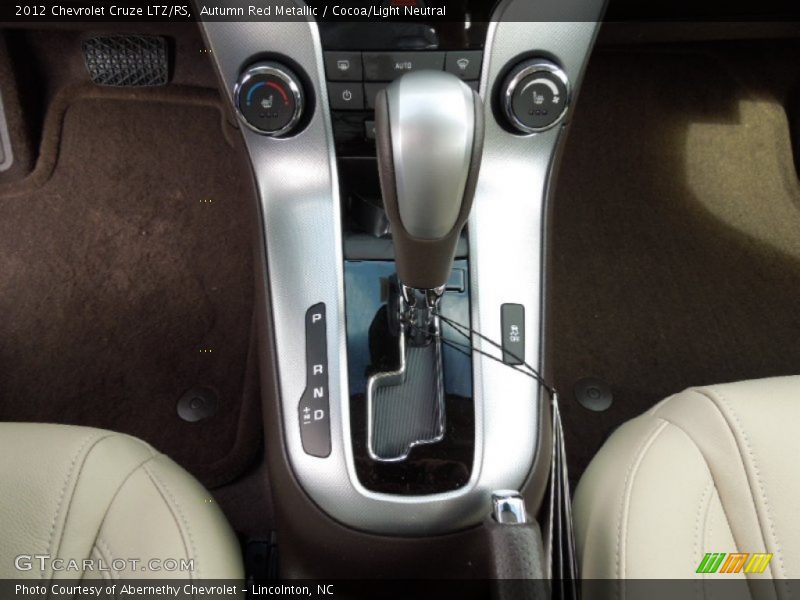  2012 Cruze LTZ/RS 6 Speed Automatic Shifter
