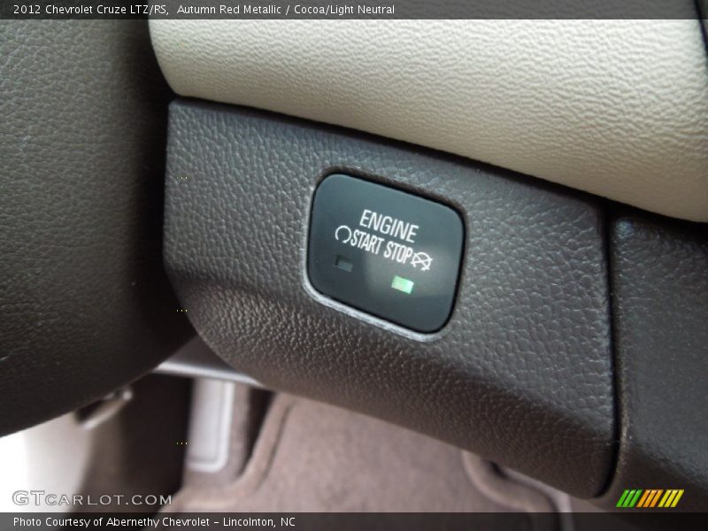Autumn Red Metallic / Cocoa/Light Neutral 2012 Chevrolet Cruze LTZ/RS