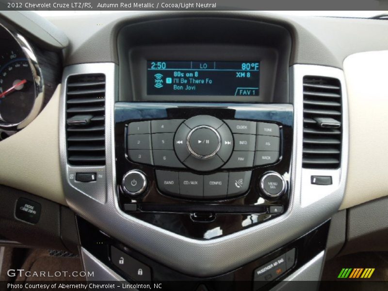 Controls of 2012 Cruze LTZ/RS