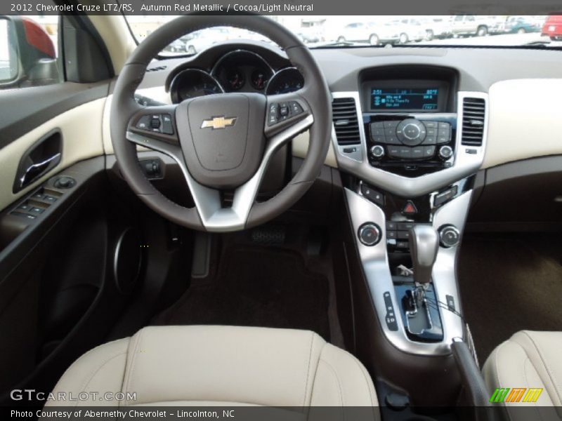 Dashboard of 2012 Cruze LTZ/RS