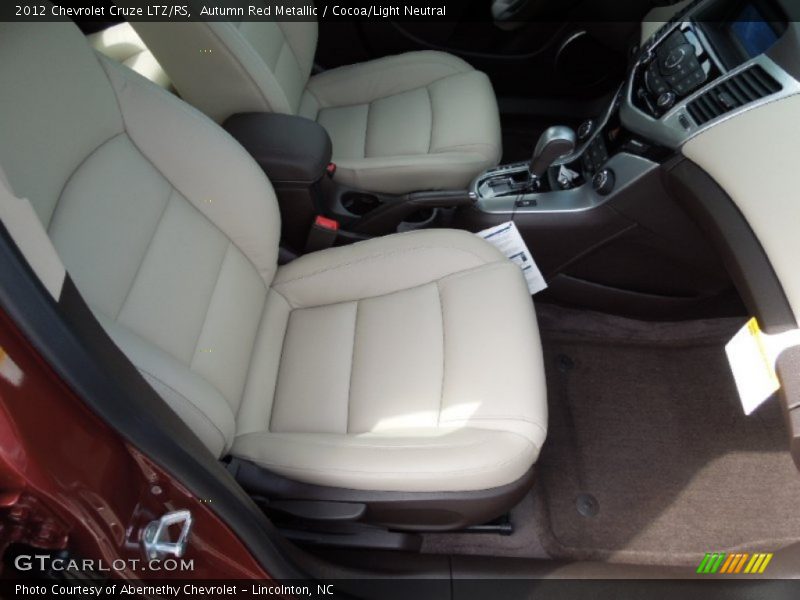 Autumn Red Metallic / Cocoa/Light Neutral 2012 Chevrolet Cruze LTZ/RS