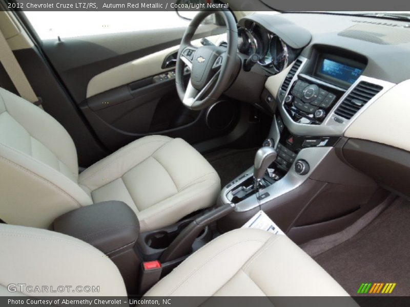 Autumn Red Metallic / Cocoa/Light Neutral 2012 Chevrolet Cruze LTZ/RS