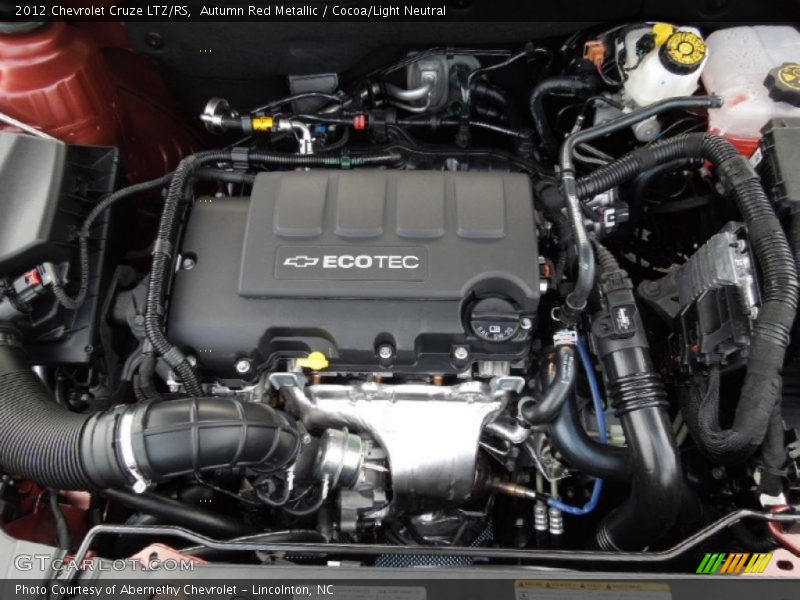  2012 Cruze LTZ/RS Engine - 1.4 Liter DI Turbocharged DOHC 16-Valve VVT 4 Cylinder