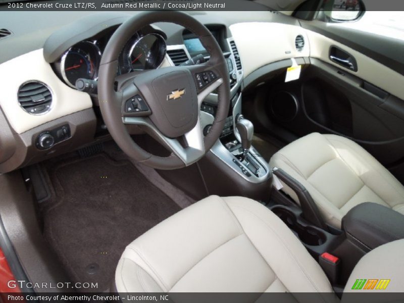 Cocoa/Light Neutral Interior - 2012 Cruze LTZ/RS 