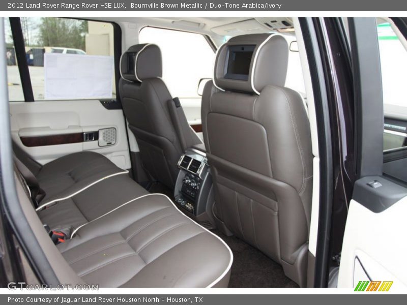  2012 Range Rover HSE LUX Duo-Tone Arabica/Ivory Interior