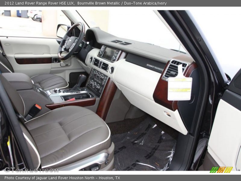 Bournville Brown Metallic / Duo-Tone Arabica/Ivory 2012 Land Rover Range Rover HSE LUX