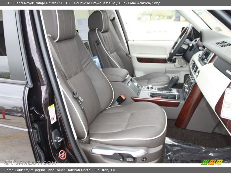 Bournville Brown Metallic / Duo-Tone Arabica/Ivory 2012 Land Rover Range Rover HSE LUX